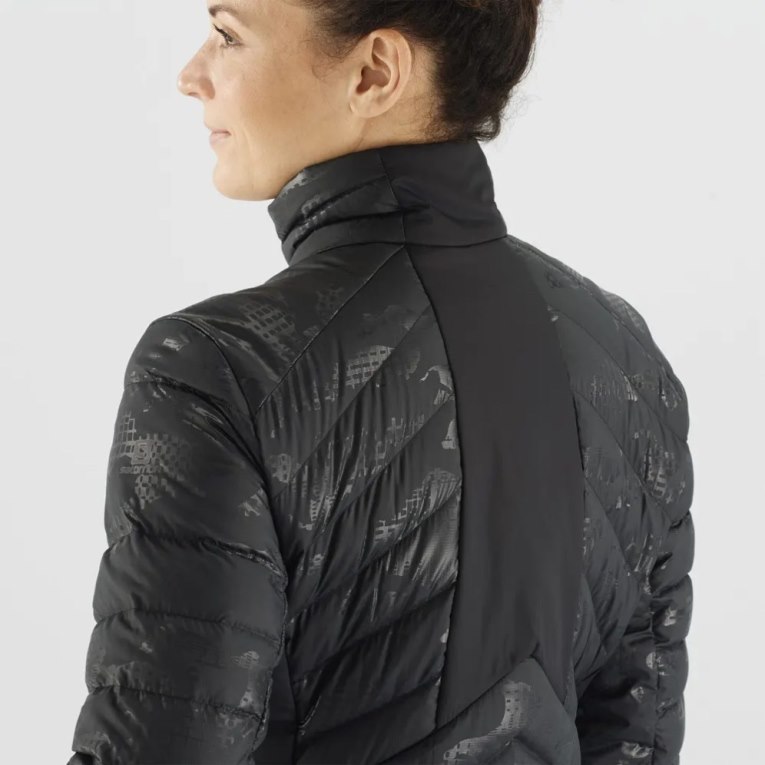 Black Salomon Essential Xwarm Down Women's Insulated Jackets | PH 17540Y